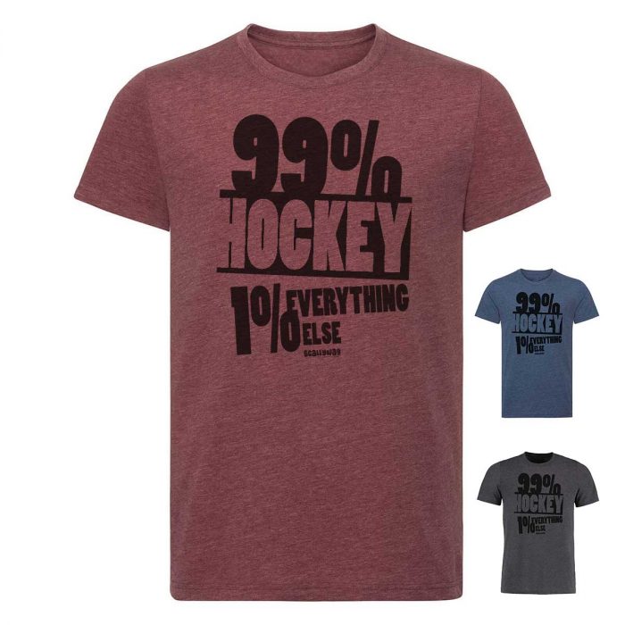 T-Shirt 99% Hockey