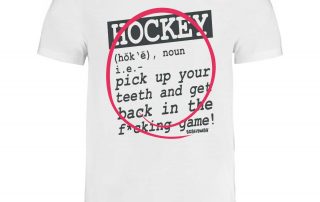 Eishockey T-Shirt von SCALLYWAG® Modell NOUN