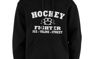 Eishockey Hoodie von SCALLYWAG® Modell HOCKEY FIGHTER.