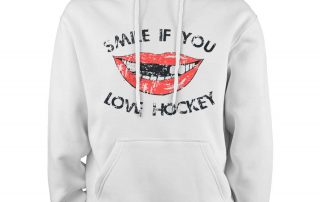 Eishockey Hoodie von SCALLYWAG® Modell SMILE.