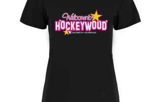 Eishockey T-Shirt von SCALLYWAG® Modell HOCKEYWOOD Girls Schwarz
