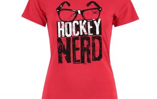 Eishockey T-Shirt von SCALLYWAG® Modell HOCKEYNERD Girls