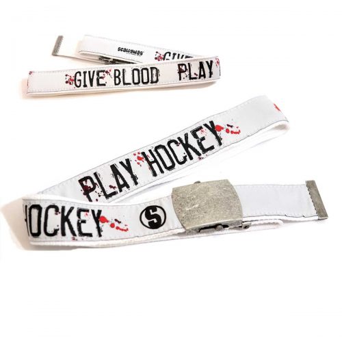 Eishockey Gürtel von SCALLYWAG® Modell GIVE BLOOD