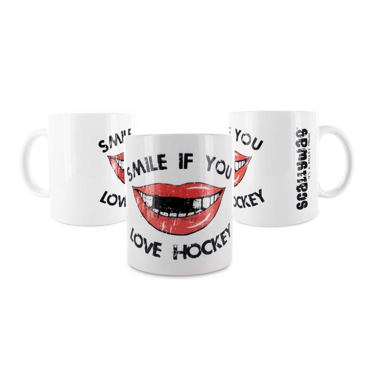 Eishockey Tasse von SCALLYWAG® Modell SMILE