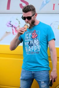 SCALLYWAG® HOCKEY T-Shirt HAPPY ICE